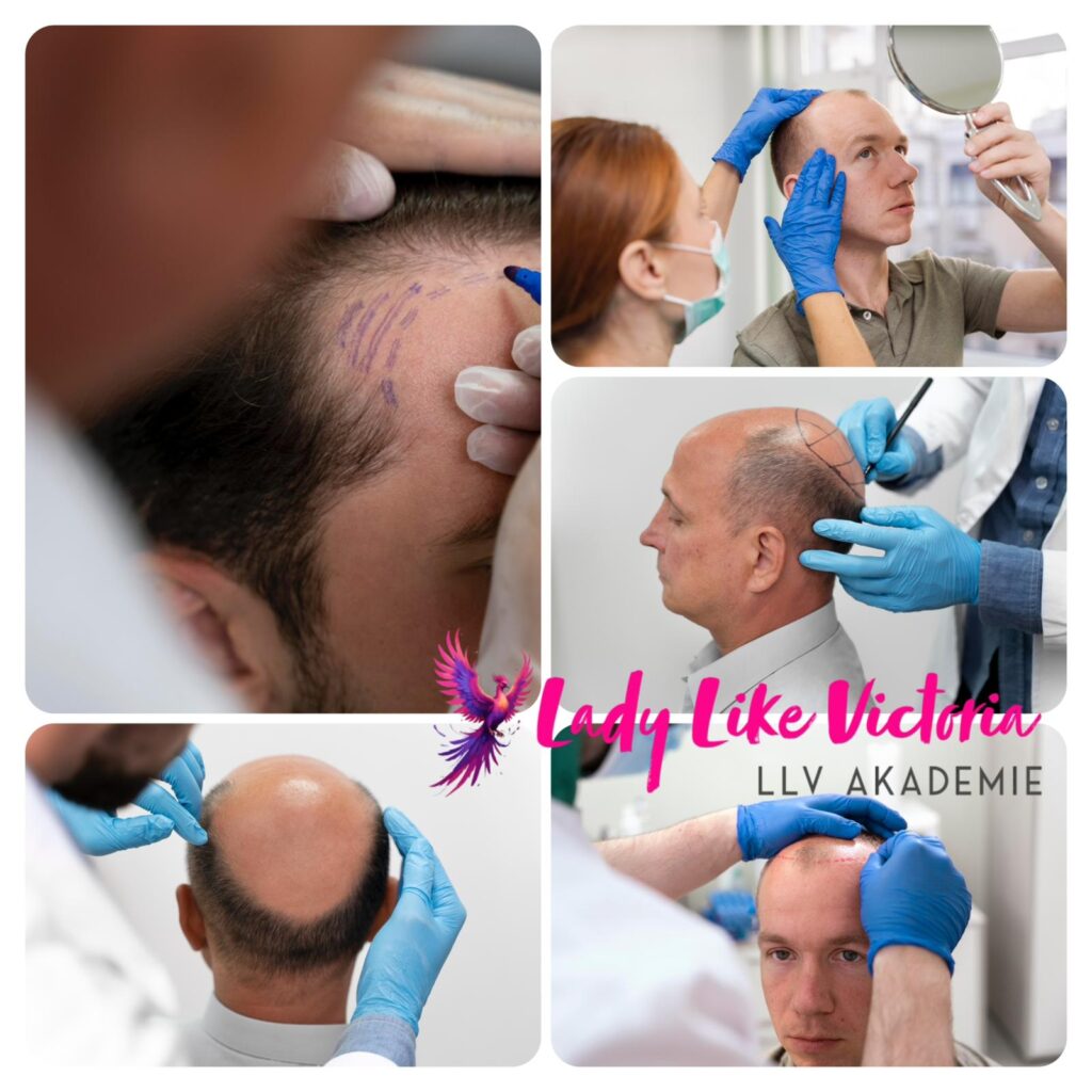 SMP Micropigmentierung Scalp Trich Pigmentologie für Männer