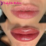 Lippen PMU - Umrandung und Einschattierung